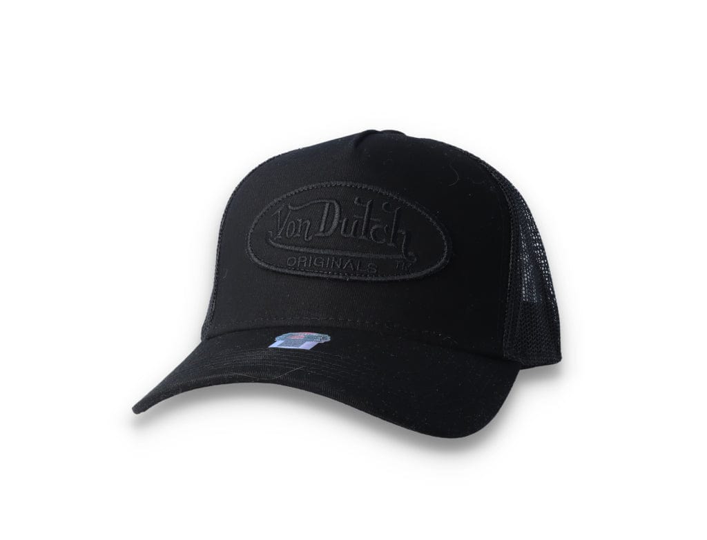 Von Dutch Trucker Cap Boston Black/Black - LOKK
