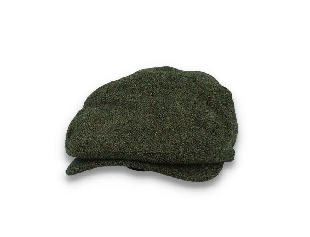 Barbour Barlow Flat Cap Olive - LOKK