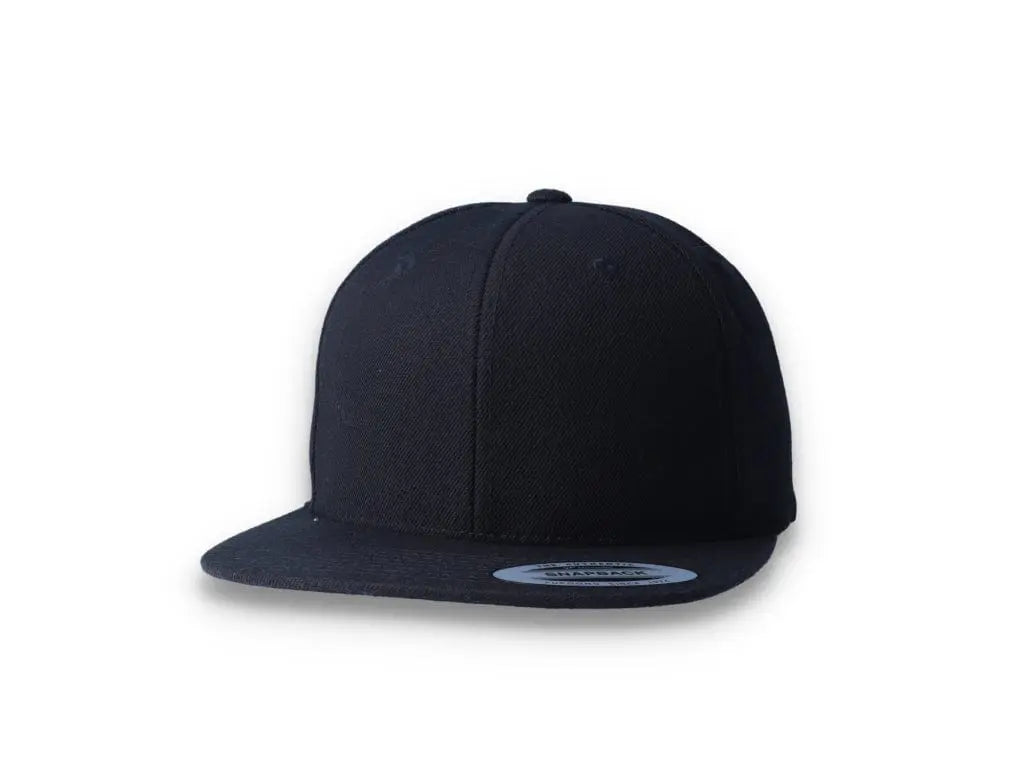 Black Snapback Cap - Yupoong 6089M - LOKK