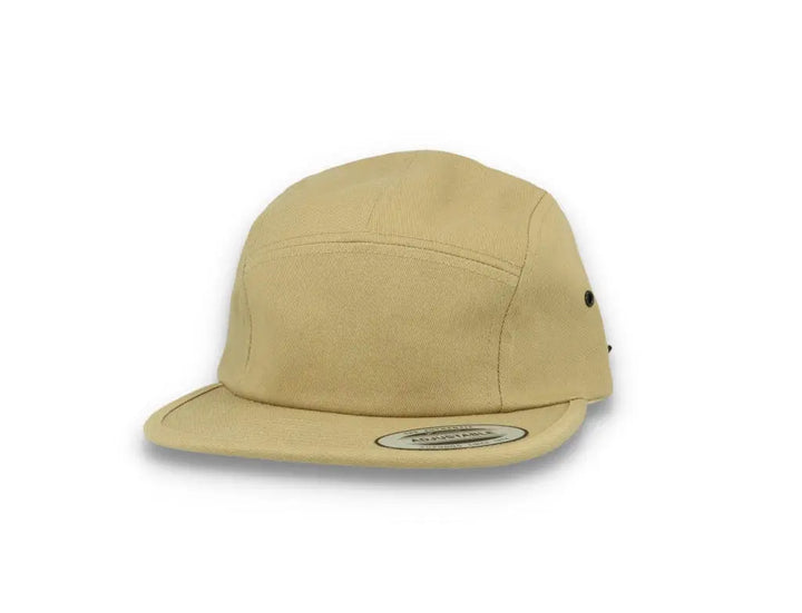 Khaki 5-Panel Classic Jockey Cap - Yupoong 7005 - LOKK