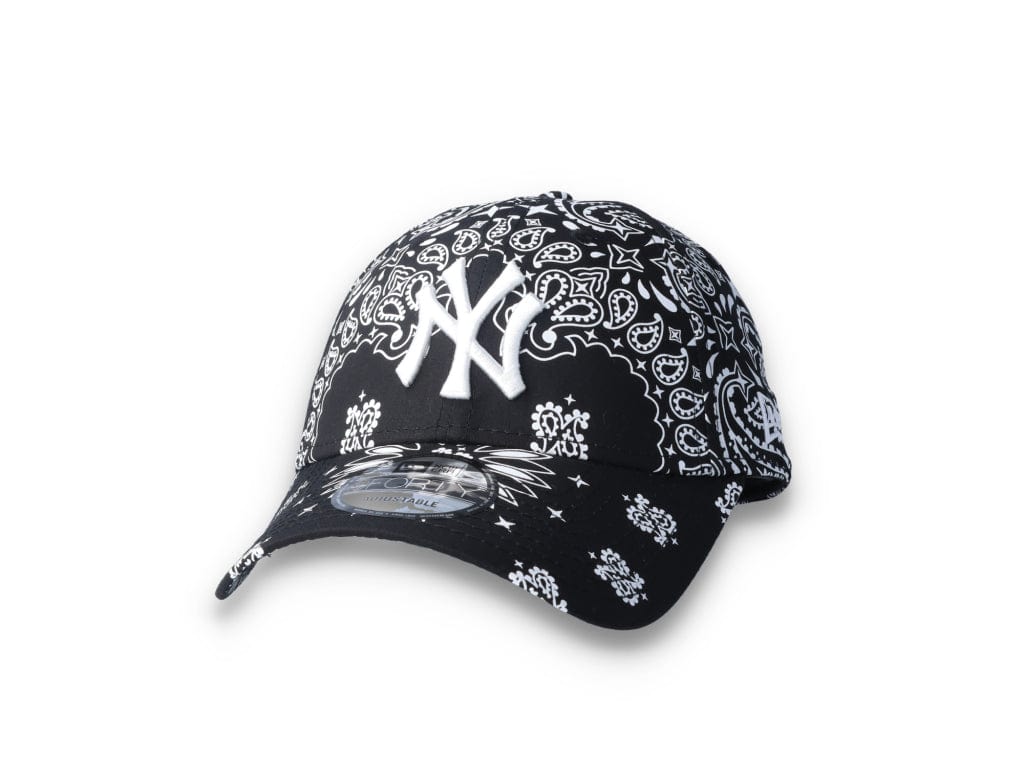 Cap NY Yankees Black Paisley Print 9FORTY - LOKK