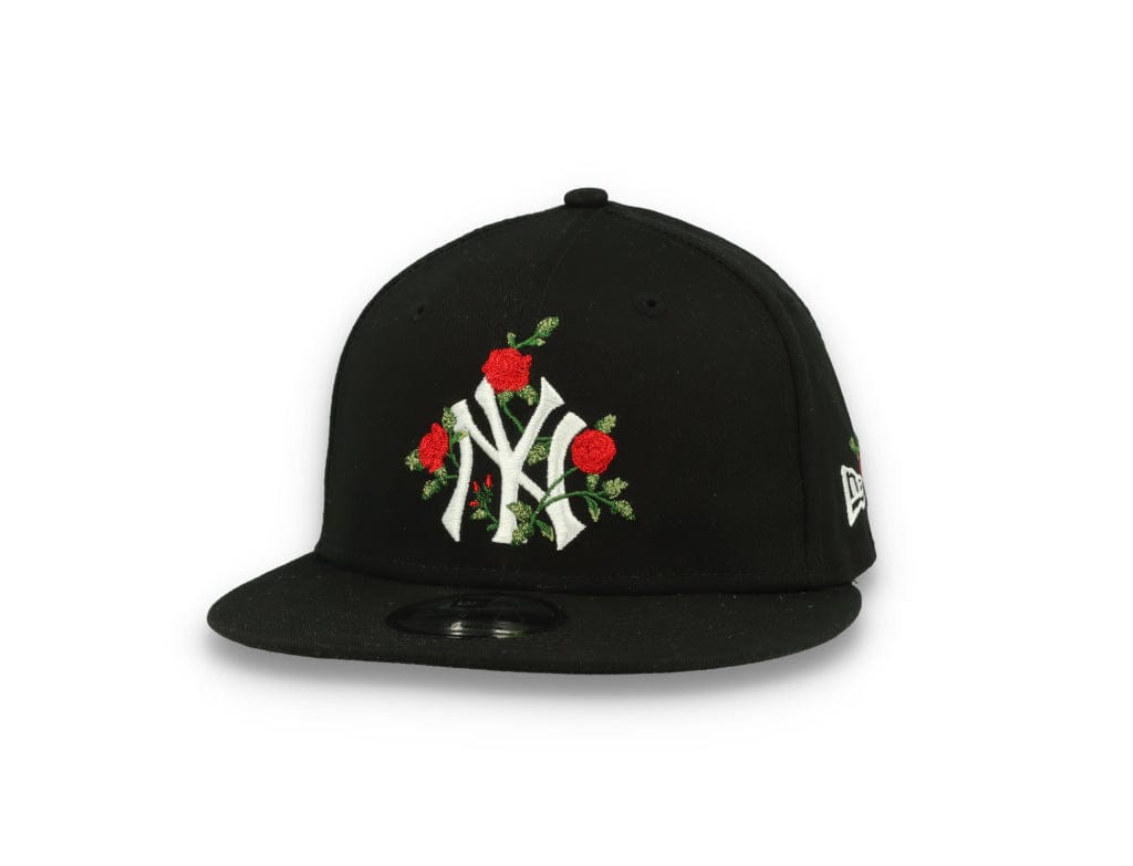 9FIFTY Flower New York Yankees Black - LOKK