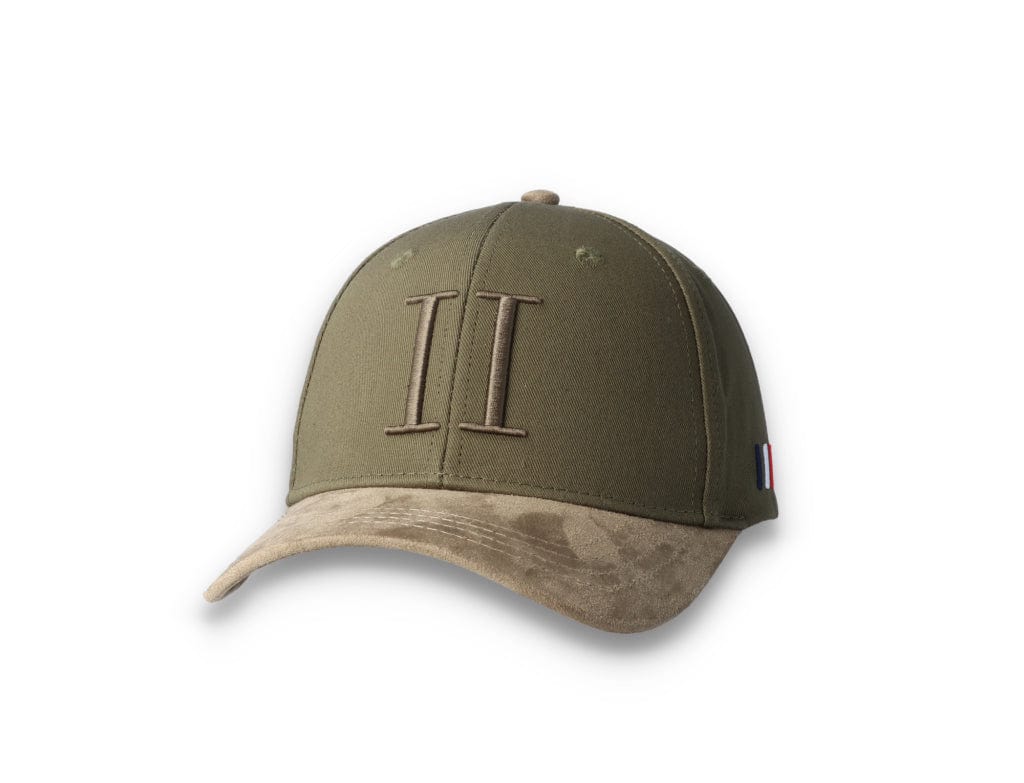 Baseball Cap Suede II Olive Night/Turtle Green - LOKK