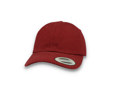 Maroon Dad Cap Low Profile Cotton Twill - Yupoong 6245CM