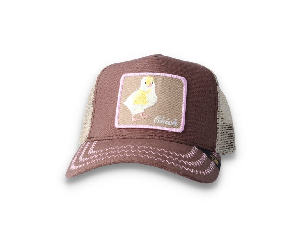 Goorin Trucker Cap Chicky Boom Brown