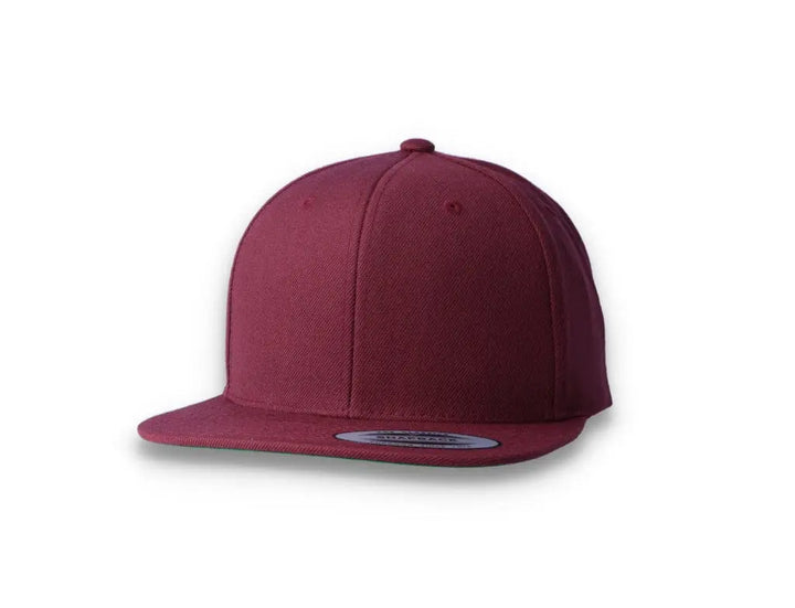 Maroon Snapback Cap - Yupoong 6089M - LOKK