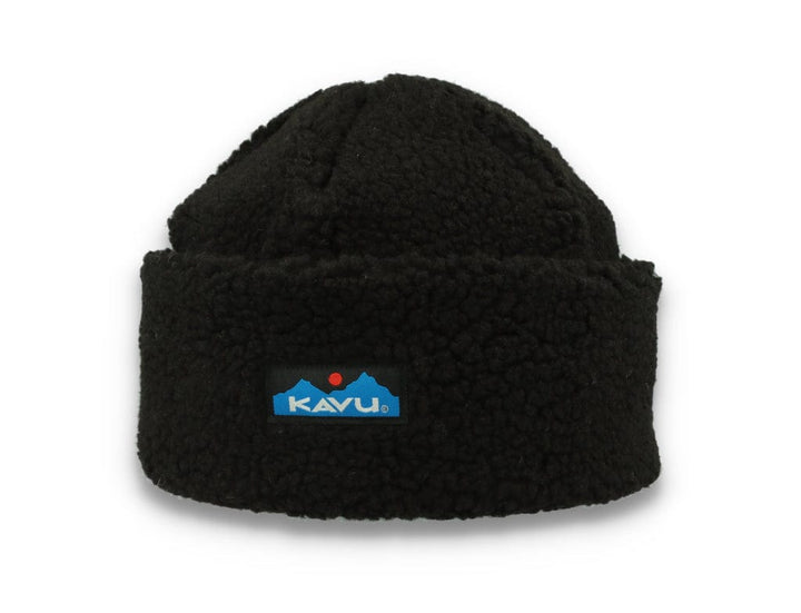 Beanie Fur Ball Black Smoke - LOKK