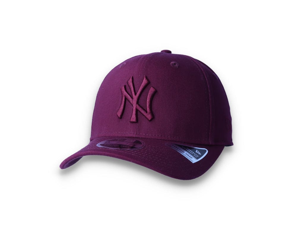 9FIFTY Cap NY Yankees Stretch-Snap League Essential Maroon/Maroon - LOKK