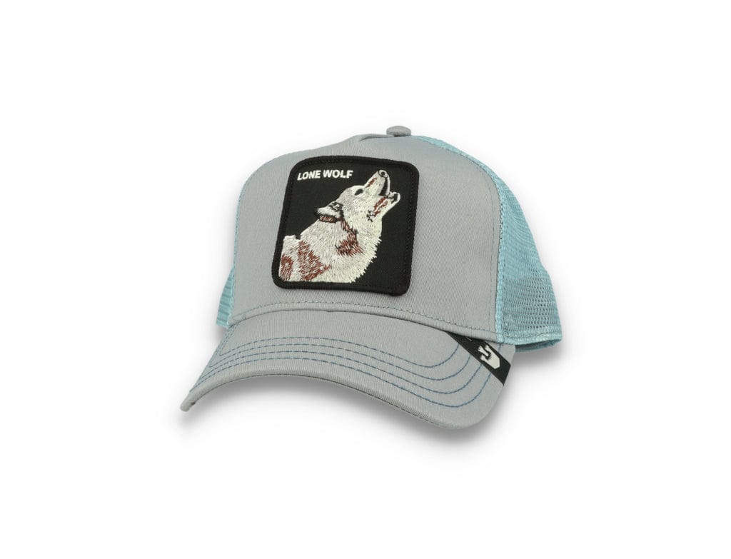 Goorin Trucker Cap  The Lone Wolf Grey - LOKK