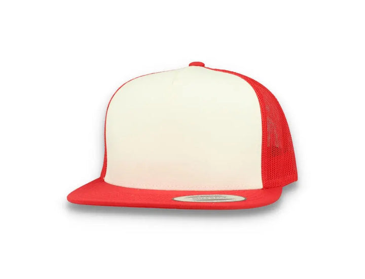 Classic Trucker Cap Red/White/Red - Yupoong 6006 - LOKK