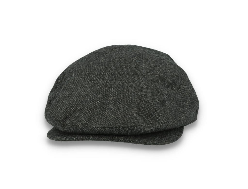 Barbour Barlow Flat Cap Dark Grey - LOKK