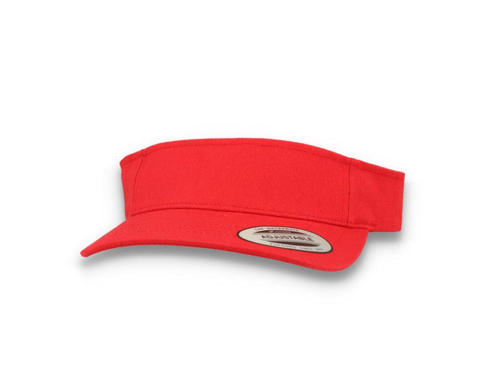 Sun Visor Curved Red - Yupoong 8888 - LOKK