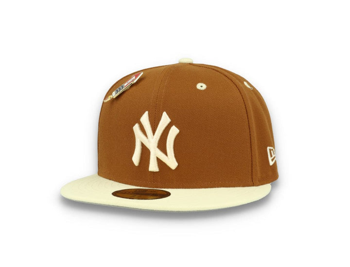 59FIFTY MLB World Series Trail Mix New York Yankees Rust/White - LOKK