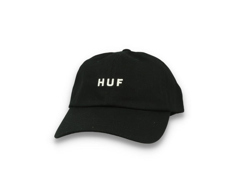 Huf Set Og Cv 6 Panel Hat Black - LOKK