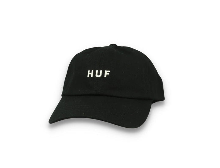 Huf Set Og Cv 6 Panel Hat Black - LOKK