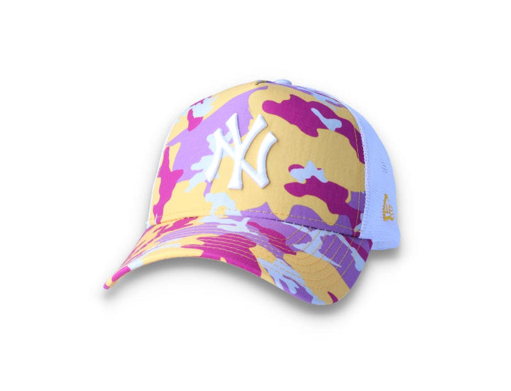 Trucker Cap Camo Pack NY Yankees Pink/Purple/Orange - LOKK