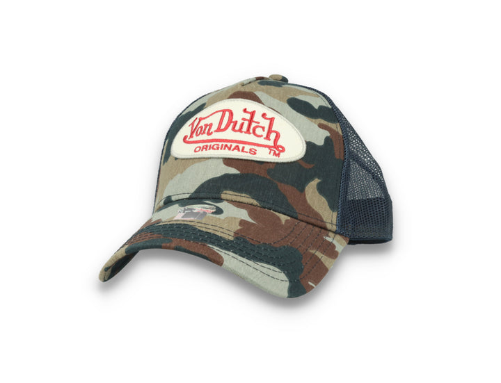 Von Dutch Trucker Cap Boston Camo/Navy - LOKK