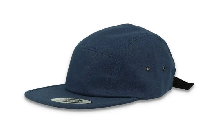 Navy 5-Panel Classic Jockey Cap - Yupoong 7005 - LOKK