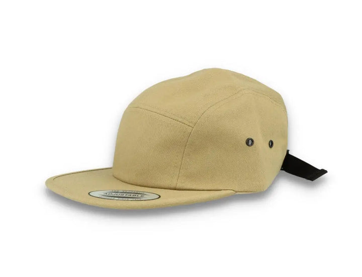 Khaki 5-Panel Classic Jockey Cap - Yupoong 7005 - LOKK