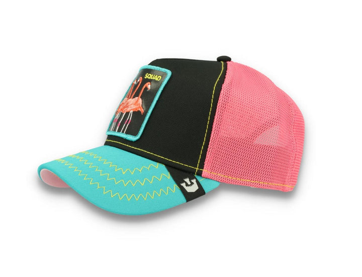 Goorin Trucker Cap Flamingoals Black - LOKK