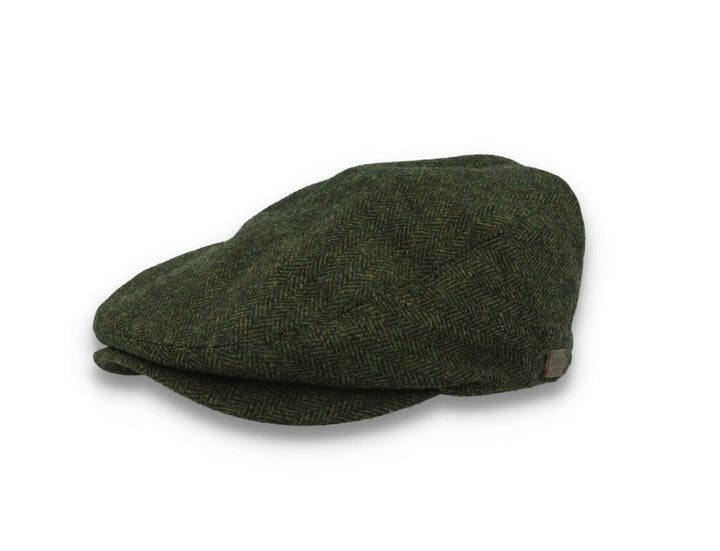 Barbour Barlow Flat Cap Olive - LOKK