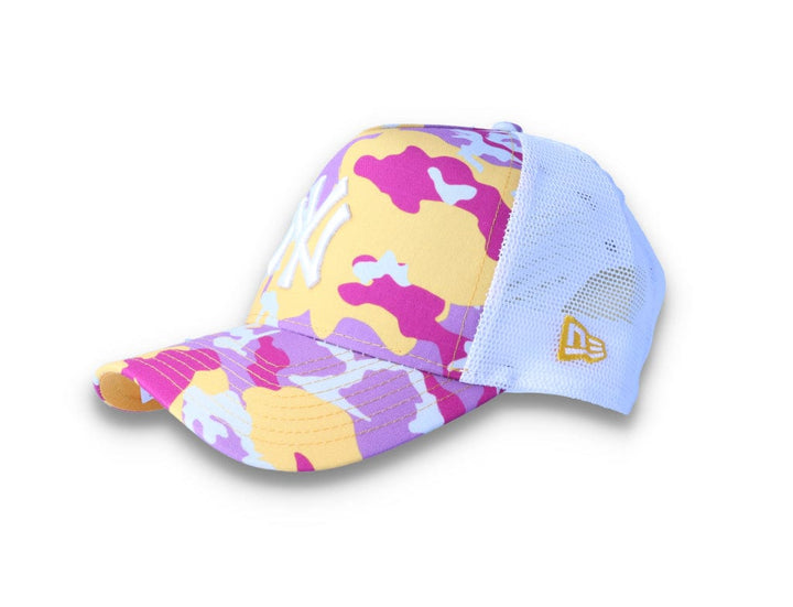 Trucker Cap Camo Pack NY Yankees Pink/Purple/Orange - LOKK