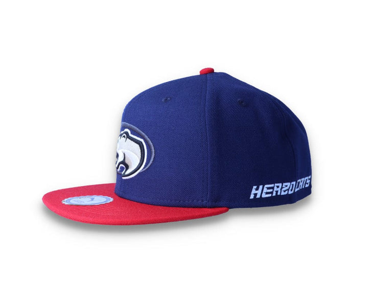 Snapback Cap Hometown Heroes Basketball Peacoat/Puma Red - LOKK