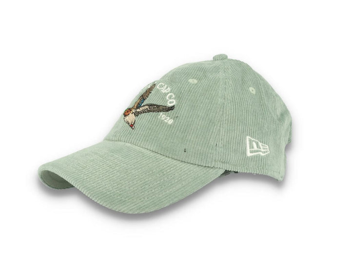 9TWENTY Casual Classic Cord Wildlife Jade Green - LOKK