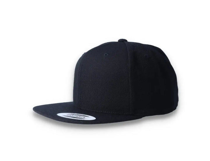 Black Snapback Cap - Yupoong 6089M - LOKK