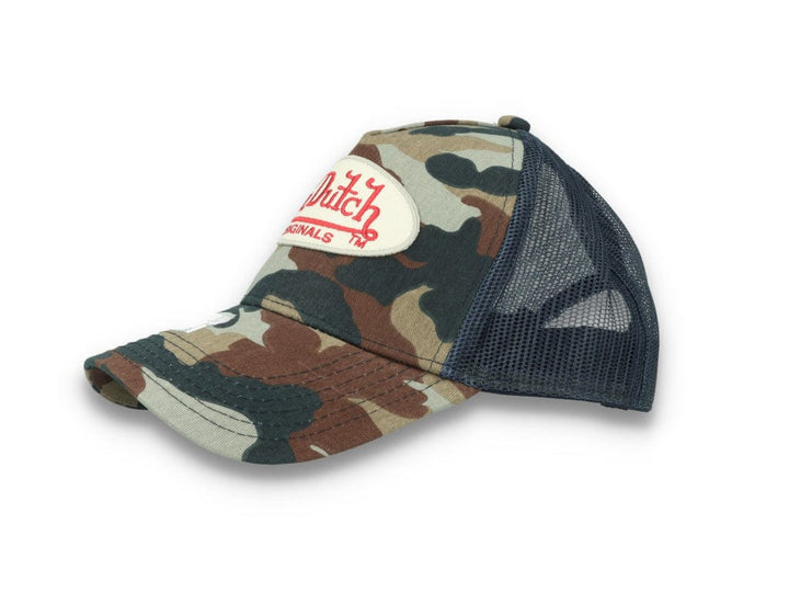 Von Dutch Trucker Cap Boston Camo/Navy - LOKK