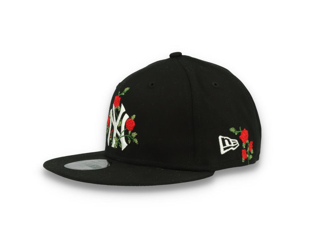 9FIFTY Flower New York Yankees Black - LOKK