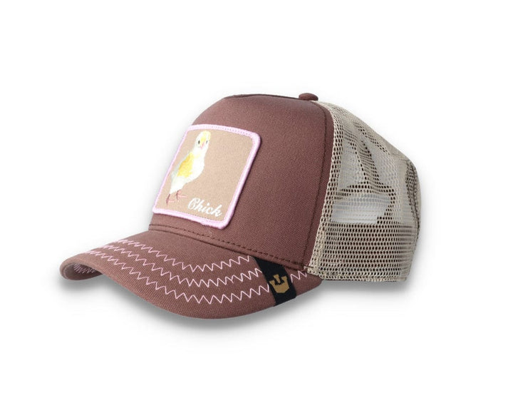 Goorin Trucker Cap Chicky Boom Brown - LOKK