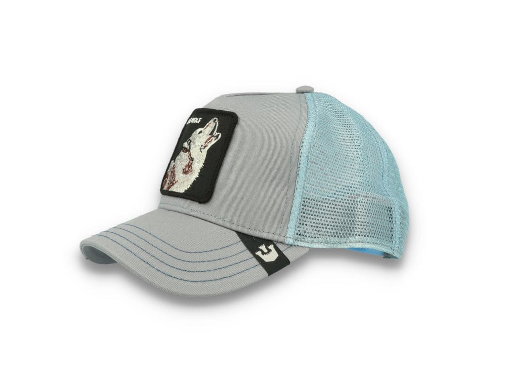 Goorin Trucker Cap  The Lone Wolf Grey - LOKK