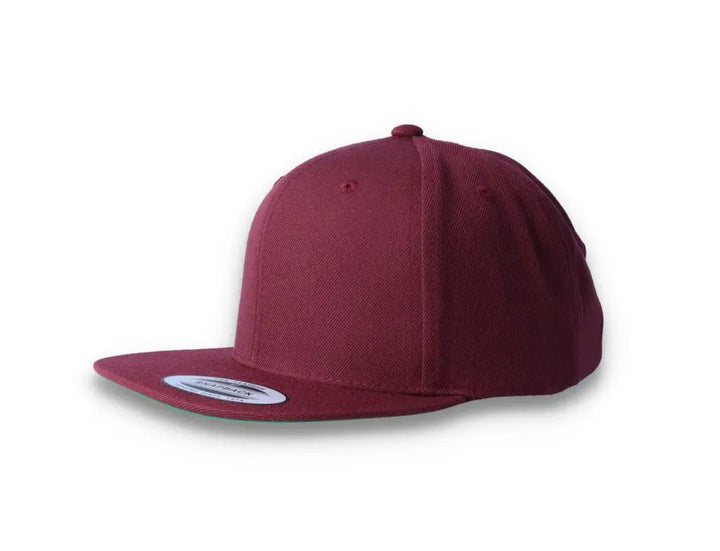 Maroon Snapback Cap - Yupoong 6089M - LOKK