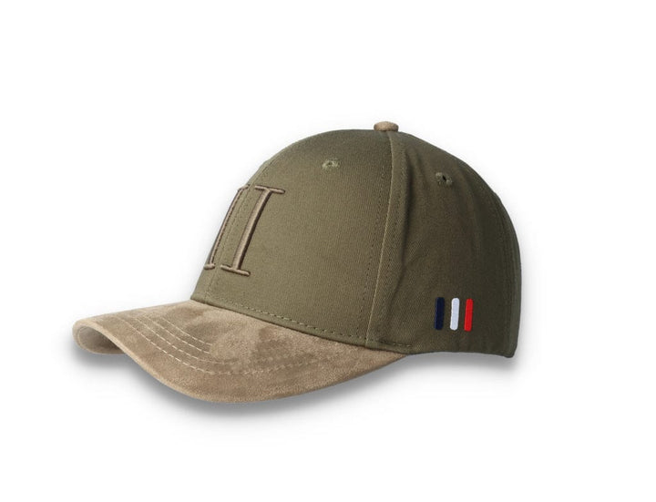 Baseball Cap Suede II Olive Night/Turtle Green - LOKK