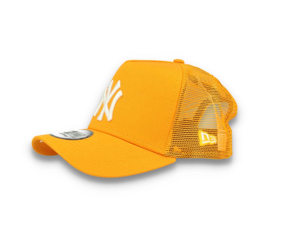 Tonal Mesh Trucker Cap NY Yankees R Gold - LOKK