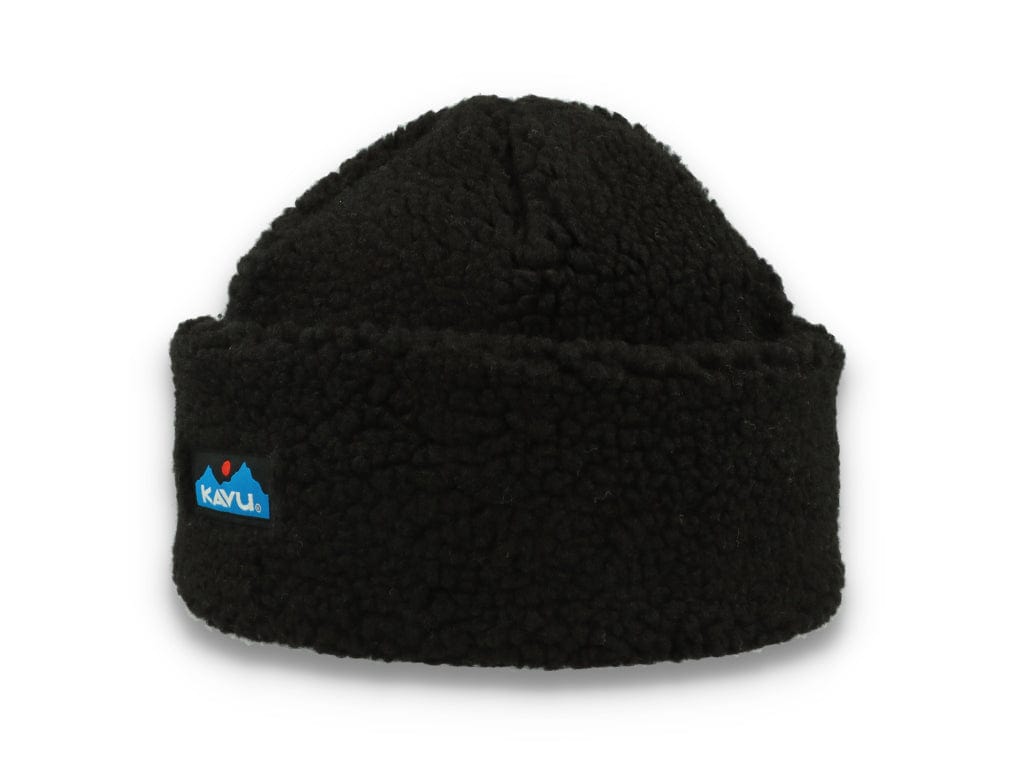 Beanie Fur Ball Black Smoke - LOKK