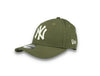 9FORTY Kids League Essential New York Yankees Olive/White - LOKK