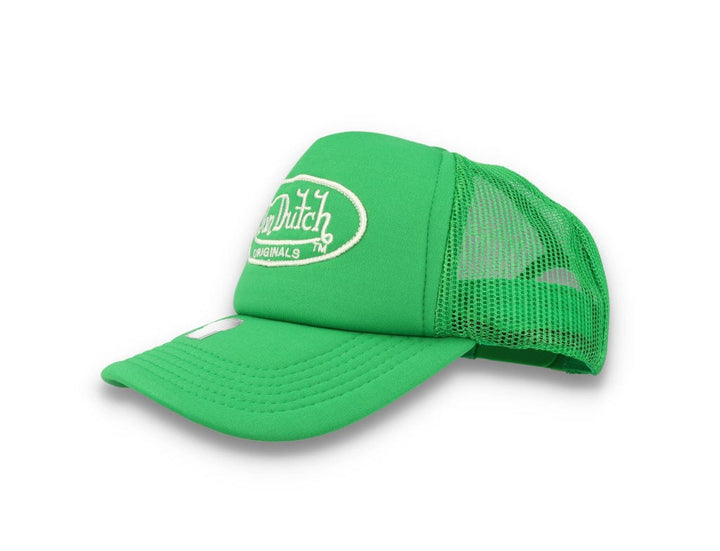 Von Dutch Trucker Cap Tampa Foam Green/Green - LOKK