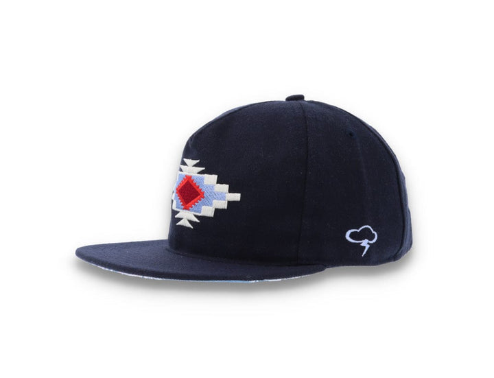 The Ampal Creative Chimayo Wool Navy - LOKK