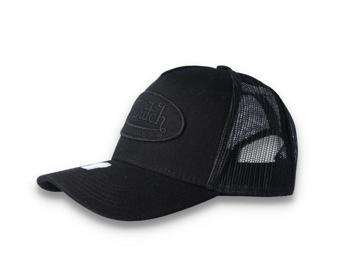 Von Dutch Trucker Cap Boston Black/Black - LOKK