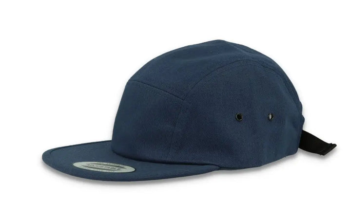 Navy 5-Panel Classic Jockey Cap - Yupoong 7005 - LOKK