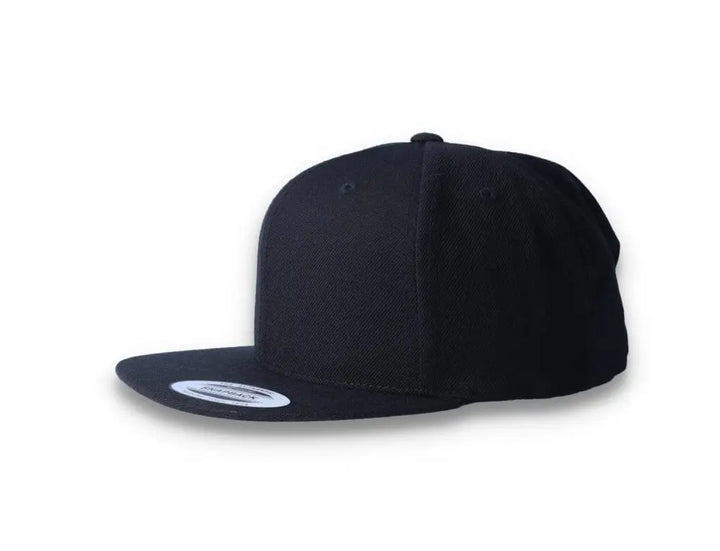 Black Snapback Cap - Yupoong 6089M - LOKK