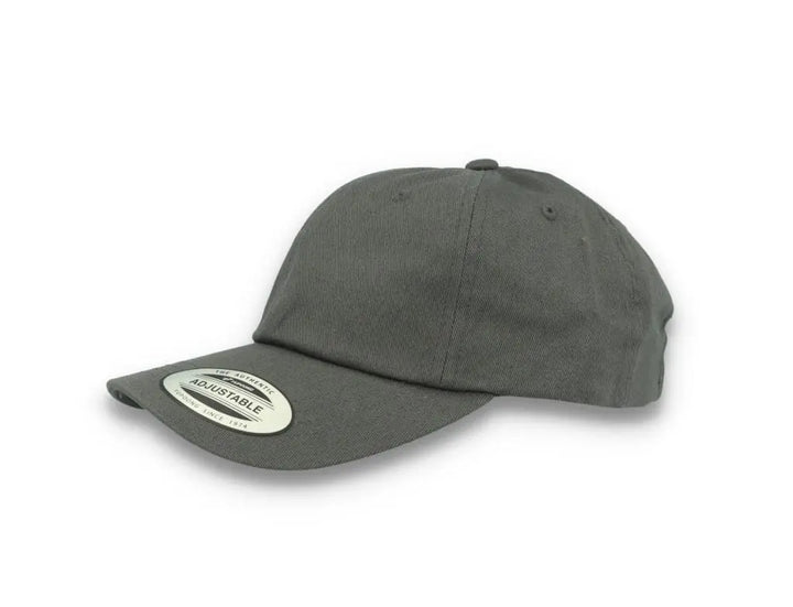 Dark Grey Dad Cap Low Profile Cotton Twill - Yupoong 6245CM - LOKK
