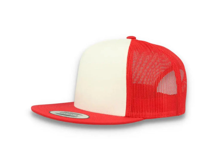 Classic Trucker Cap Red/White/Red - Yupoong 6006 - LOKK