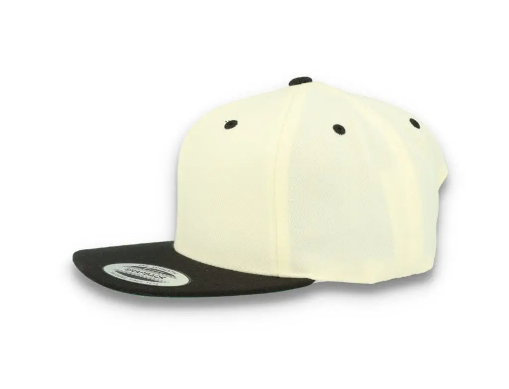 Yupoong Classic Snapback 6089MT White/Black - LOKK