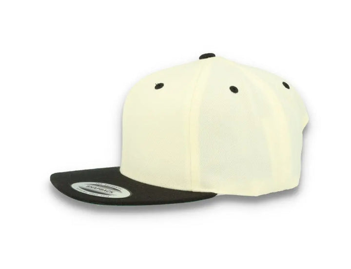 Yupoong Classic Snapback 6089MT White/Black - LOKK