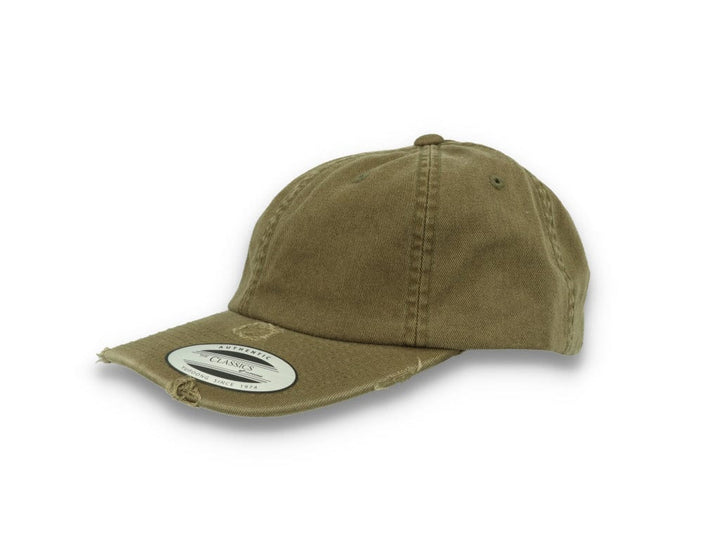 Low Profile Destroyed Cap Buck Green 6245DC - LOKK