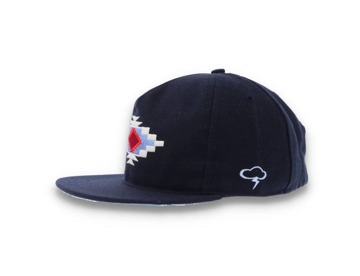 The Ampal Creative Chimayo Wool Navy - LOKK