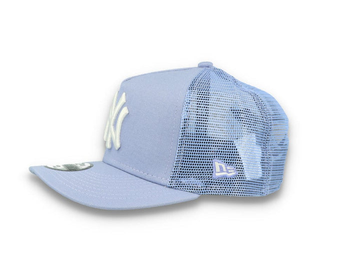 Kids Trucker Cap Tonal Mesh NY Yankees Light Purple - LOKK